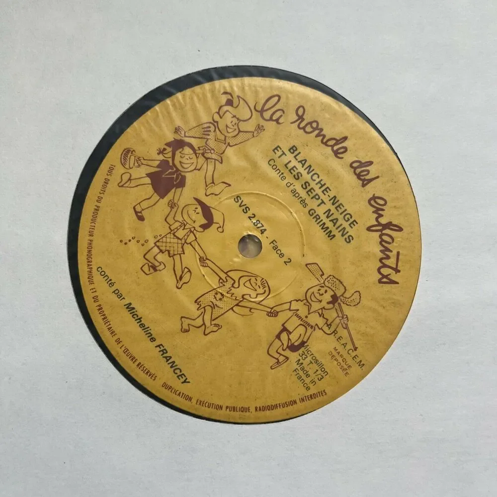 La Ronde des Enfants 5 LP Set French Import Children’s Music MINT 1970s Booklet - Picture 11 of 11